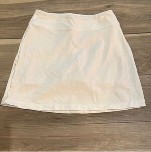 Athleta Classic White Mini Skirt